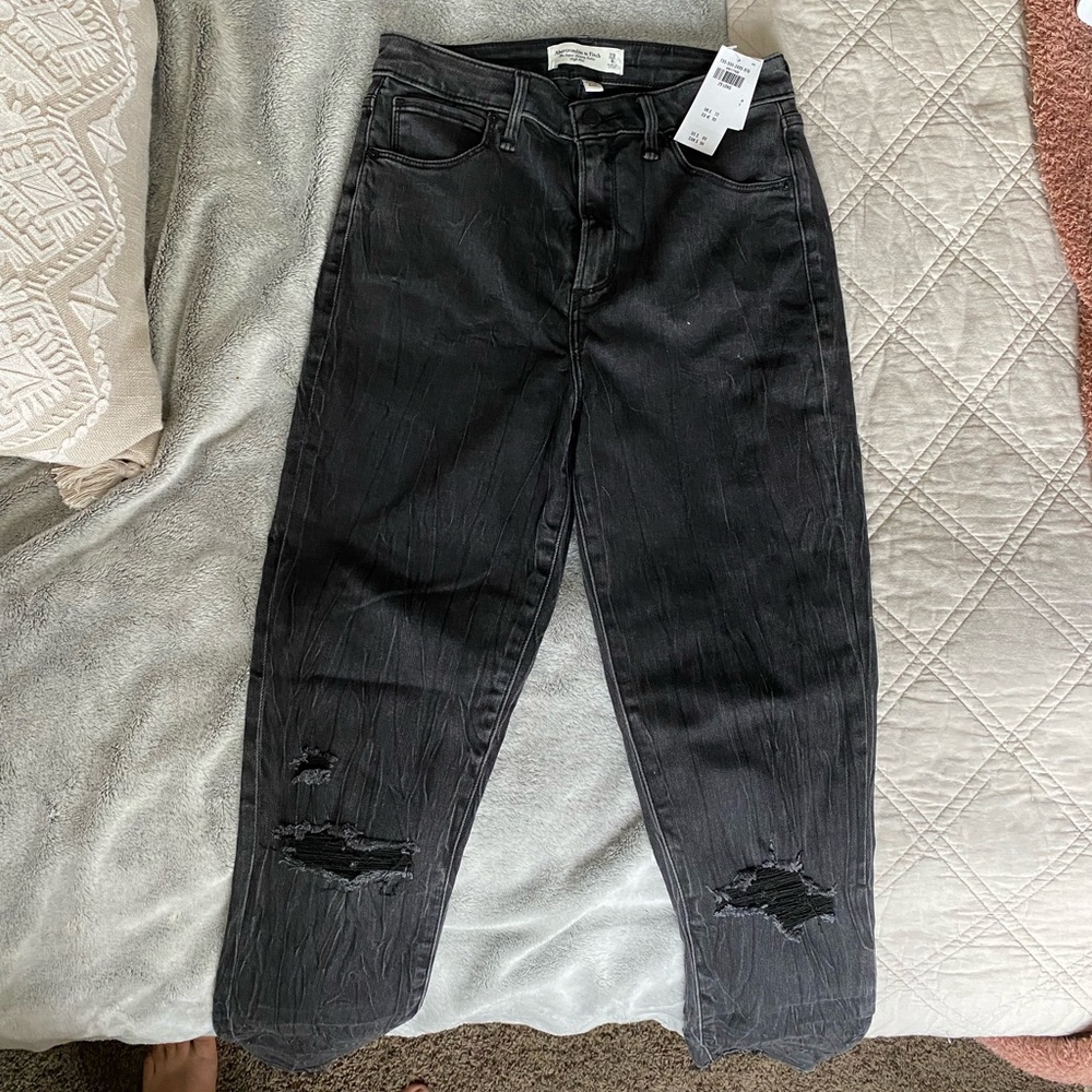 A&F High Rise Super Skinny Jean